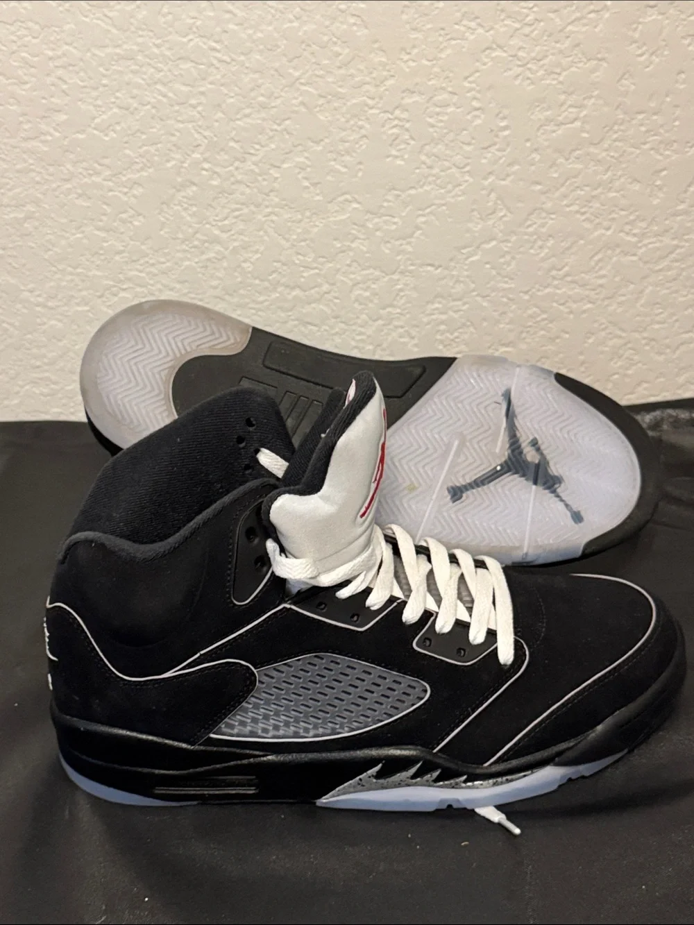 Jordan Retro 5 Black Metallic 2025 High-Top Sneakers